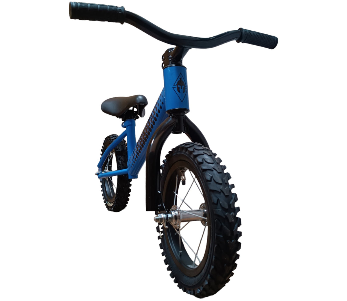 Bicicleta De Iniciación Azul Korintio Con Diseño