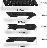 Cargar imagen en el visor de la galería, Protector Marco Y Cadena Bicicleta Caucho Silicona Adhesivo
