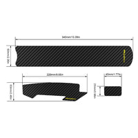 Cargar imagen en el visor de la galería, Protector Bicicleta Marco Adhesivo Resiste Kit Tipo Carbono
