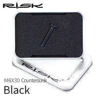 Cargar imagen en el visor de la galería, Tornillo 100% Titanio Tapa Potencia Bicicleta Mtb Ruta M6*30
