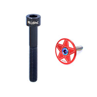 Cargar imagen en el visor de la galería, Tornillo 100% Titanio Tapa Potencia Bicicleta Mtb Ruta M6*40
