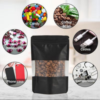 Cargar imagen en el visor de la galería, Bolsa para muestra de café con cremallera y ventana x 50 Unidades
