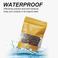 Cargar imagen en el visor de la galería, Bolsa para muestra de café con cremallera y ventana x 50 Unidades
