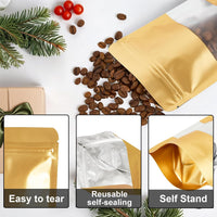Cargar imagen en el visor de la galería, Bolsa para muestra de café con cremallera y ventana x 50 Unidades
