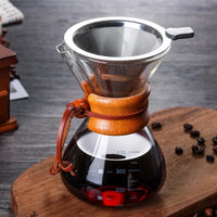 Cargar imagen en el visor de la galería, Cafetera Chemex Vidrio de Borosilicato con Filtro de Acero
