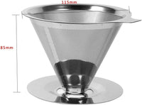 Cargar imagen en el visor de la galería, cono para extraer café método V60 para 4 tazas
