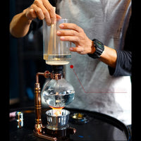 Cargar imagen en el visor de la galería, Sifón Japonés Preparación de café Método Vacío con mechero
