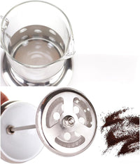 Cargar imagen en el visor de la galería, Prensa Francesa extractora de café en Vidrio/acero Inoxidable
