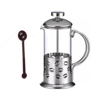 Cargar imagen en el visor de la galería, Prensa Francesa extractora de café en Vidrio/acero Inoxidable
