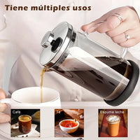 Cargar imagen en el visor de la galería, Prensa Francesa con Vidrio Borosilicato
