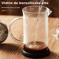 Cargar imagen en el visor de la galería, Prensa Francesa con Vidrio Borosilicato
