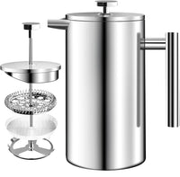 Cargar imagen en el visor de la galería, Prensa Francesa Café en Acero Inoxidable
