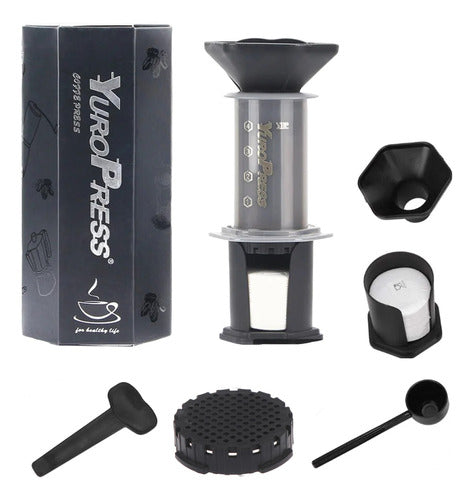 Preparador de café Método Aeropress Espresso con 400 Filtros