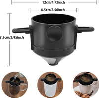 Cargar imagen en el visor de la galería, Filtro Café Portátil Plegable Método Goteo
