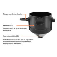 Cargar imagen en el visor de la galería, Filtro Café Portátil Plegable Método Goteo
