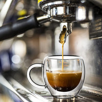 Cargar imagen en el visor de la galería, Taza Café con Asa y Doble Pared Vidrio Borosilicato
