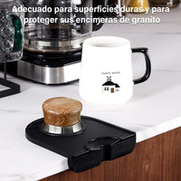 Cargar imagen en el visor de la galería, Tapete Base Tamper Silicona Cafe Espreso Barista Antidesliza
