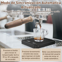 Cargar imagen en el visor de la galería, Pesa Balanza Digital Cocina Temporizador Medición 0,1 g-3 kg
