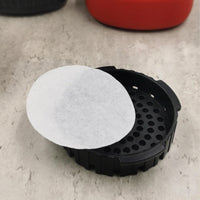 Cargar imagen en el visor de la galería, Filtro de Papel Cafetera Aeropress Microfiltros 64mm Diámetro 350 Und
