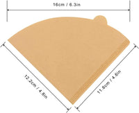 Cargar imagen en el visor de la galería, Filtro Cafetera V60 Dripper N02 X 100 Unidades Color Natural

