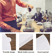 Cargar imagen en el visor de la galería, Filtro Cafetera V60 Dripper N02 X 100 Unidades Color Blanco
