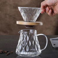 Cargar imagen en el visor de la galería, Kit Cafetero. Método V60 + Server + Café de Origen 250 Gr + Molino Ajustable + 100 Filtros
