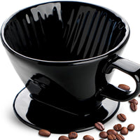 Cargar imagen en el visor de la galería, Café Método V60 Cerámico 2 a 4 Tazas Goteo Rectangular
