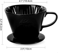 Cargar imagen en el visor de la galería, Café Método V60 Cerámico 2 a 4 Tazas Goteo Rectangular
