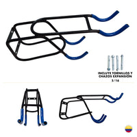 Cargar imagen en el visor de la galería, Soporte Bicicleta Pared Horizontal Para 2 Bicicletas
