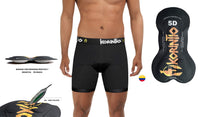 Cargar imagen en el visor de la galería, Boxer con Badana 5D Para Hombre Color Negro
