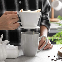 Cargar imagen en el visor de la galería, Café Método V60 Cerámico 2 a 4 Tazas Goteo Rectangular
