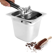 Cargar imagen en el visor de la galería, Azafate Caja De Golpe Residuos Café - Acero Inoxidable Fino
