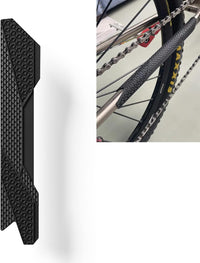 Cargar imagen en el visor de la galería, Protector Marco Y Cadena Bicicleta Caucho Silicona Adhesivo
