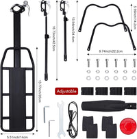Cargar imagen en el visor de la galería, Parrilla Bicicleta Aluminio Resistente 110 Libras
