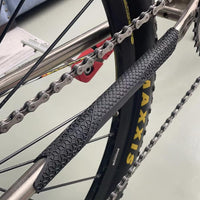 Cargar imagen en el visor de la galería, Protector Marco Y Cadena Bicicleta Caucho Silicona Adhesivo
