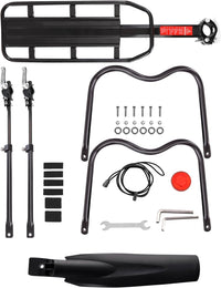 Cargar imagen en el visor de la galería, Parrilla Bicicleta Aluminio Resistente 110 Libras
