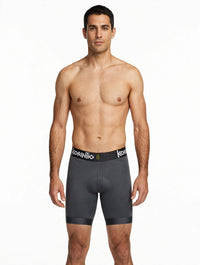 Cargar imagen en el visor de la galería, Boxer con Badana 5D Para Hombre Color Gris

