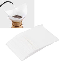 Cargar imagen en el visor de la galería, Filtro Cafetera Chemex 6 Tazas Blanco Pulpa Madera X 50 Und.
