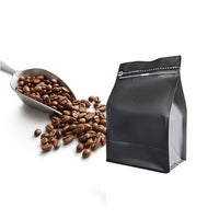 Cargar imagen en el visor de la galería, Bolsa para café con Zipper y válvula x 50 Unidades Negro-Gris
