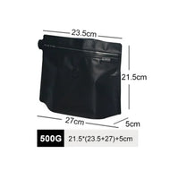 Cargar imagen en el visor de la galería, Bolsa para almacenar café Forma Diamante x 50 Unidades Negro
