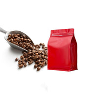 Cargar imagen en el visor de la galería, Bolsa para café Tostado con cremallera y válvula x 50 Unidades Rojo
