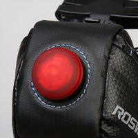 Cargar imagen en el visor de la galería, Bolso Pequeño Para Sillín Bicicleta Impermeable con Luz Trasera de pilas
