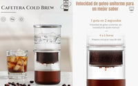 Cargar imagen en el visor de la galería, Cafetera Café Frio Cold Brew por Goteo Vidrio Borosilicato
