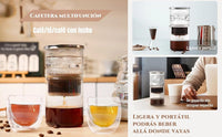 Cargar imagen en el visor de la galería, Cafetera Café Frio Cold Brew por Goteo Vidrio Borosilicato
