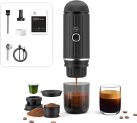 Cargar imagen en el visor de la galería, Cafetera Portátil Espresso 90ml Con 19 Bares de Presión Usb
