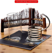 Cargar imagen en el visor de la galería, Cafetera de Prensa Francesa Vidrio de Borosilicato y Acero Inoxidable
