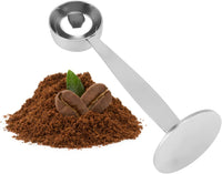 Cargar imagen en el visor de la galería, Cuchara Medidora de Café con Tamper Máquina Espresso Acero Inoxidable

