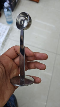 Cargar imagen en el visor de la galería, Cuchara Medidora de Café con Tamper Máquina Espresso Acero Inoxidable
