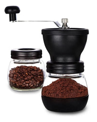 Cargar imagen en el visor de la galería, Kit Café Método V60 Vidrio + Molino Ajustable + 40 Filtros + Jarra cuello Cisne
