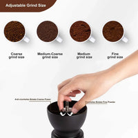Cargar imagen en el visor de la galería, Kit Café Método V60 Vidrio + Molino Ajustable + 40 Filtros + Jarra cuello Cisne
